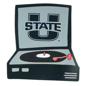 U-State Record Player Sticker